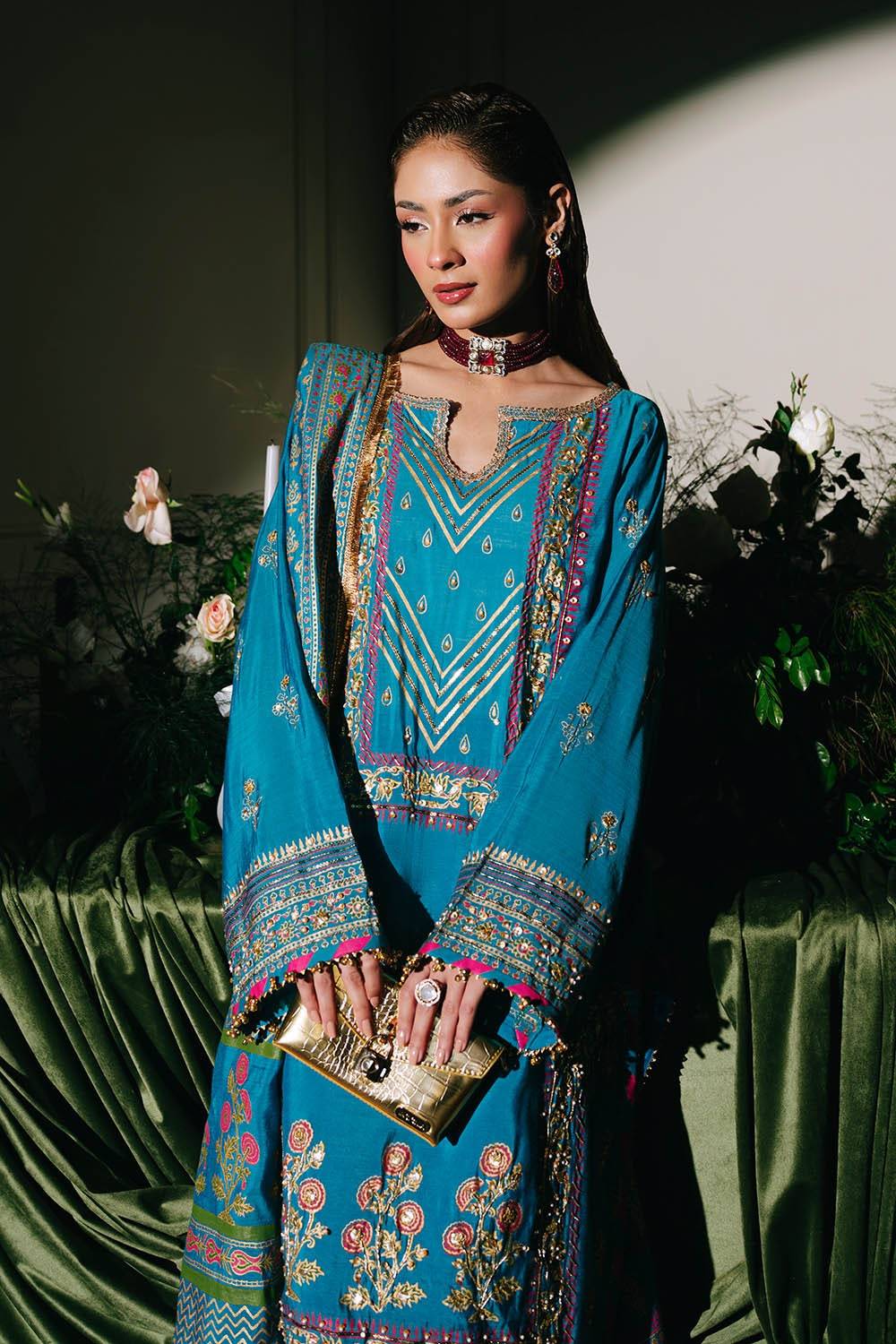 Gul Ahmed | Festive Eid 25 | FE-52094 by Maria Faisal - Registered Vendor of : Gul Ahmed - type : Ladies Clothes - 100% original wedding dresses