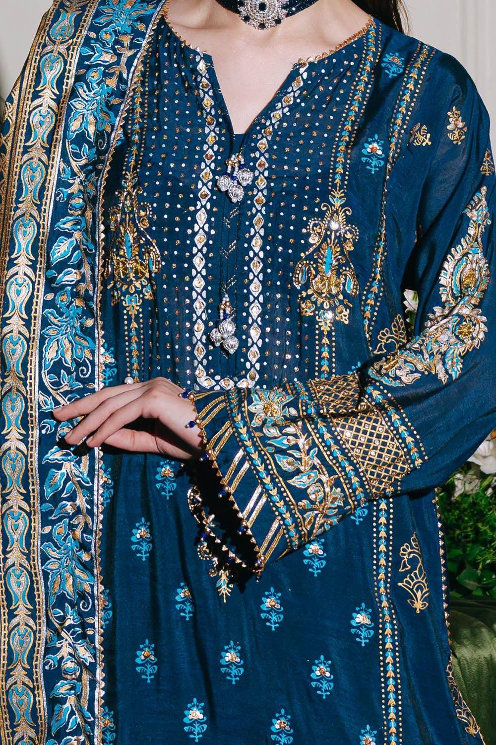 Gul Ahmed | Festive Eid 25 | FE-52095 by Maria Faisal - Registered Vendor of : Gul Ahmed - type : Ladies Clothes - 100% original wedding dresses