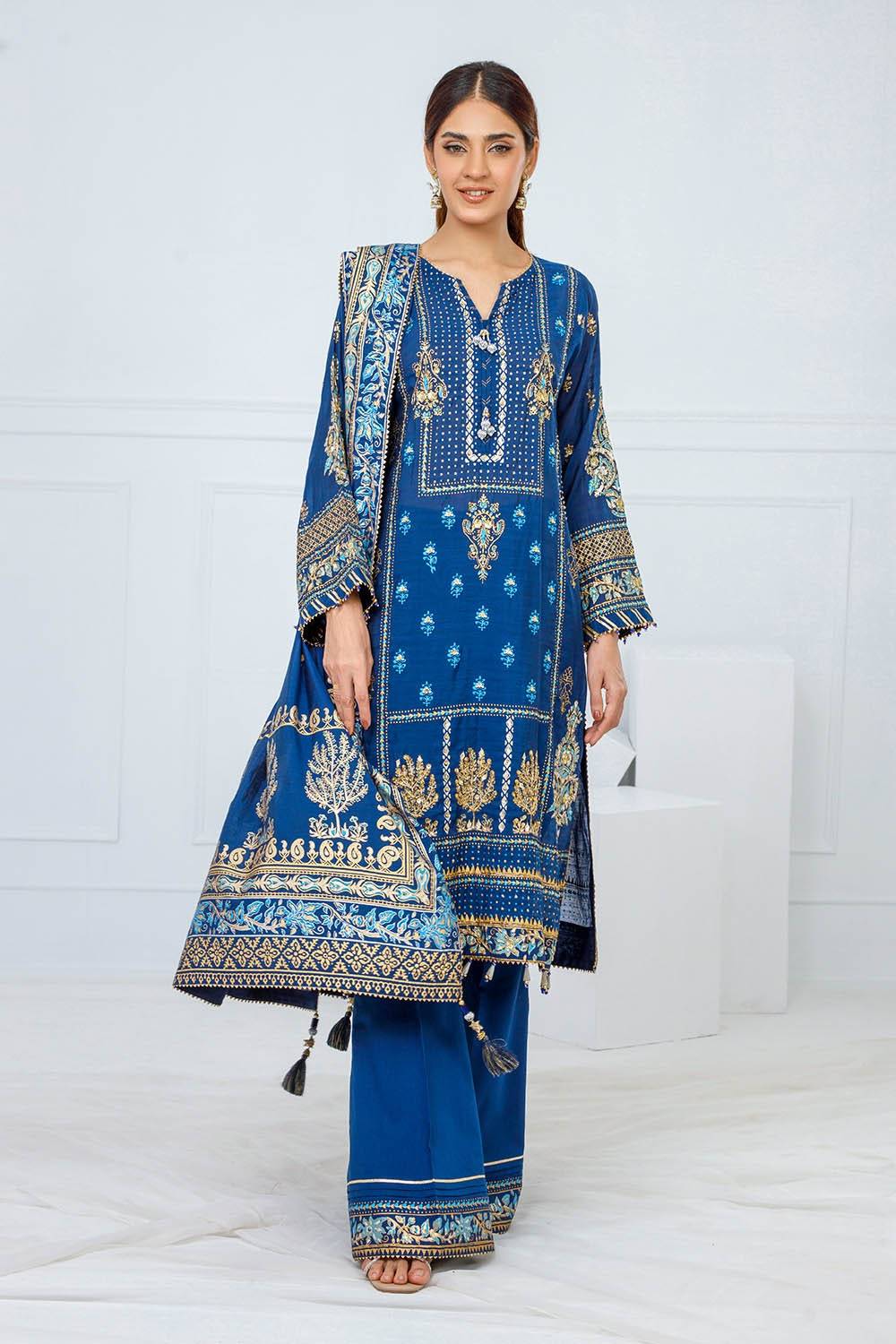 Gul Ahmed | Festive Eid 25 | FE-52095 by Maria Faisal - Registered Vendor of : Gul Ahmed - type : Ladies Clothes - 100% original wedding dresses