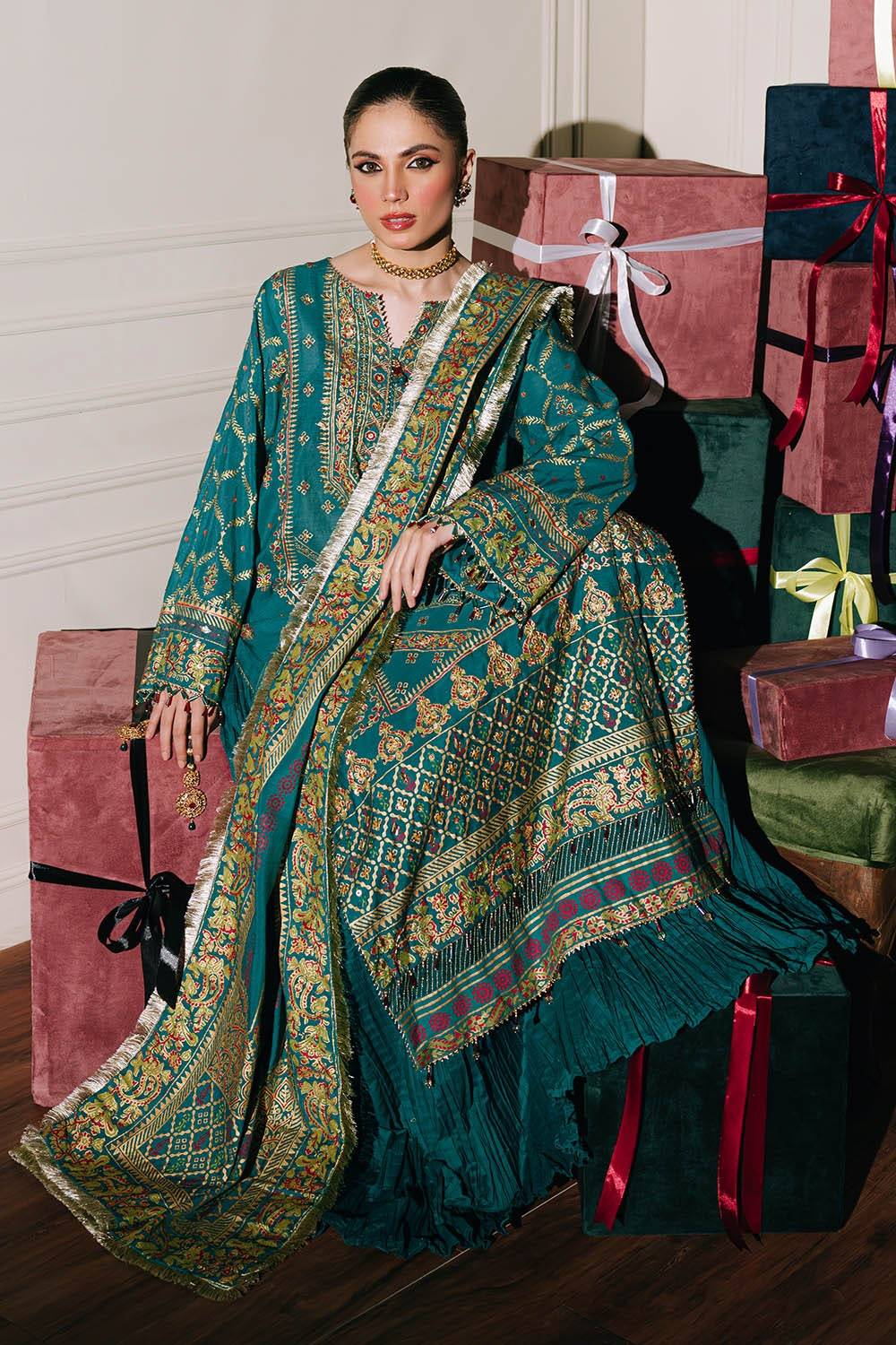 Gul Ahmed | Festive Eid 25 | FE-52096 by Maria Faisal - Registered Vendor of : Gul Ahmed - type : Ladies Clothes - 100% original wedding dresses