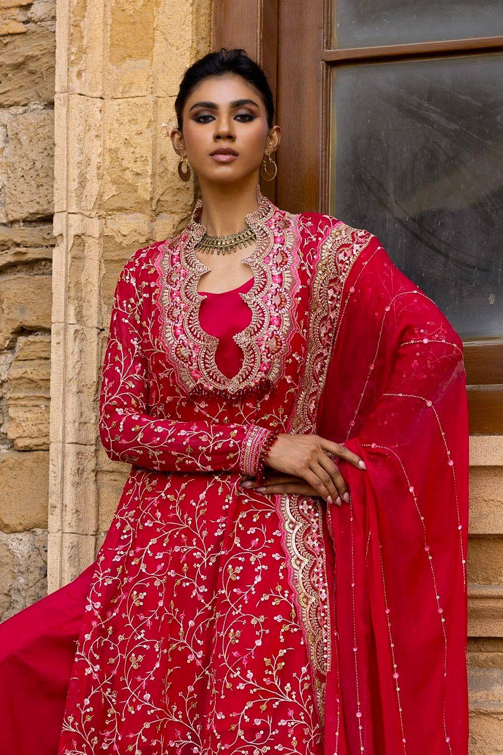Gul Ahmed | Festive Eid 25 | FE-52131 by Maria Faisal - Registered Vendor of : Gul Ahmed - type : Ladies Clothes - 100% original wedding dresses