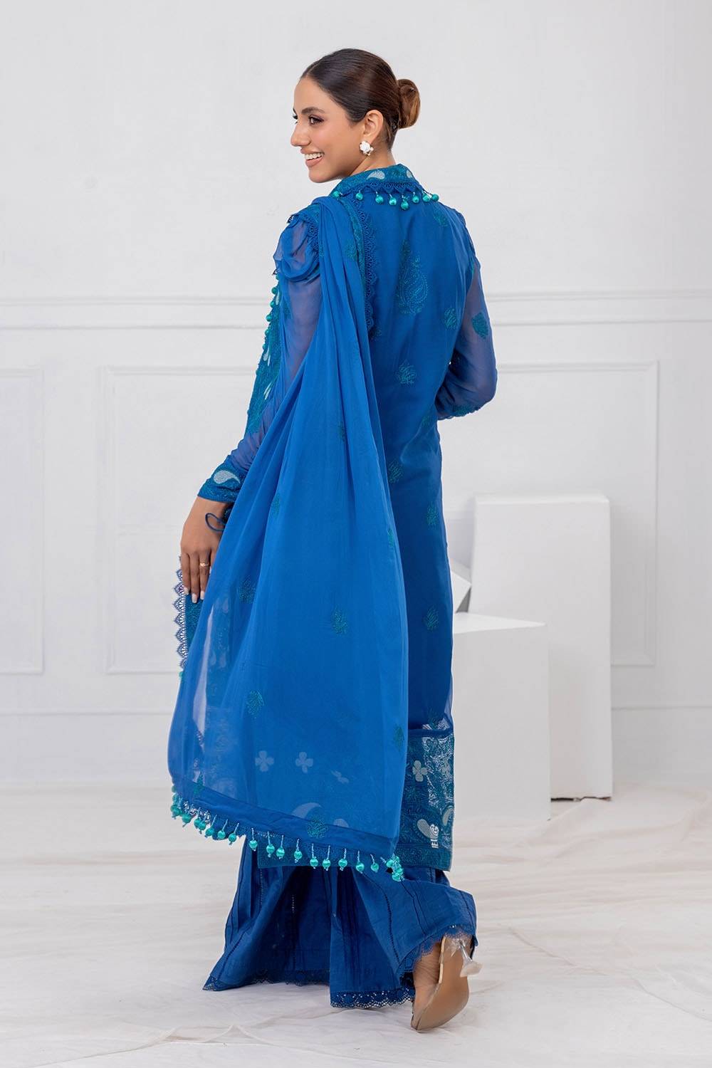 Gul Ahmed | Festive Eid 25 | FE-52143 by Maria Faisal - Registered Vendor of : Gul Ahmed - type : Ladies Clothes - 100% original wedding dresses