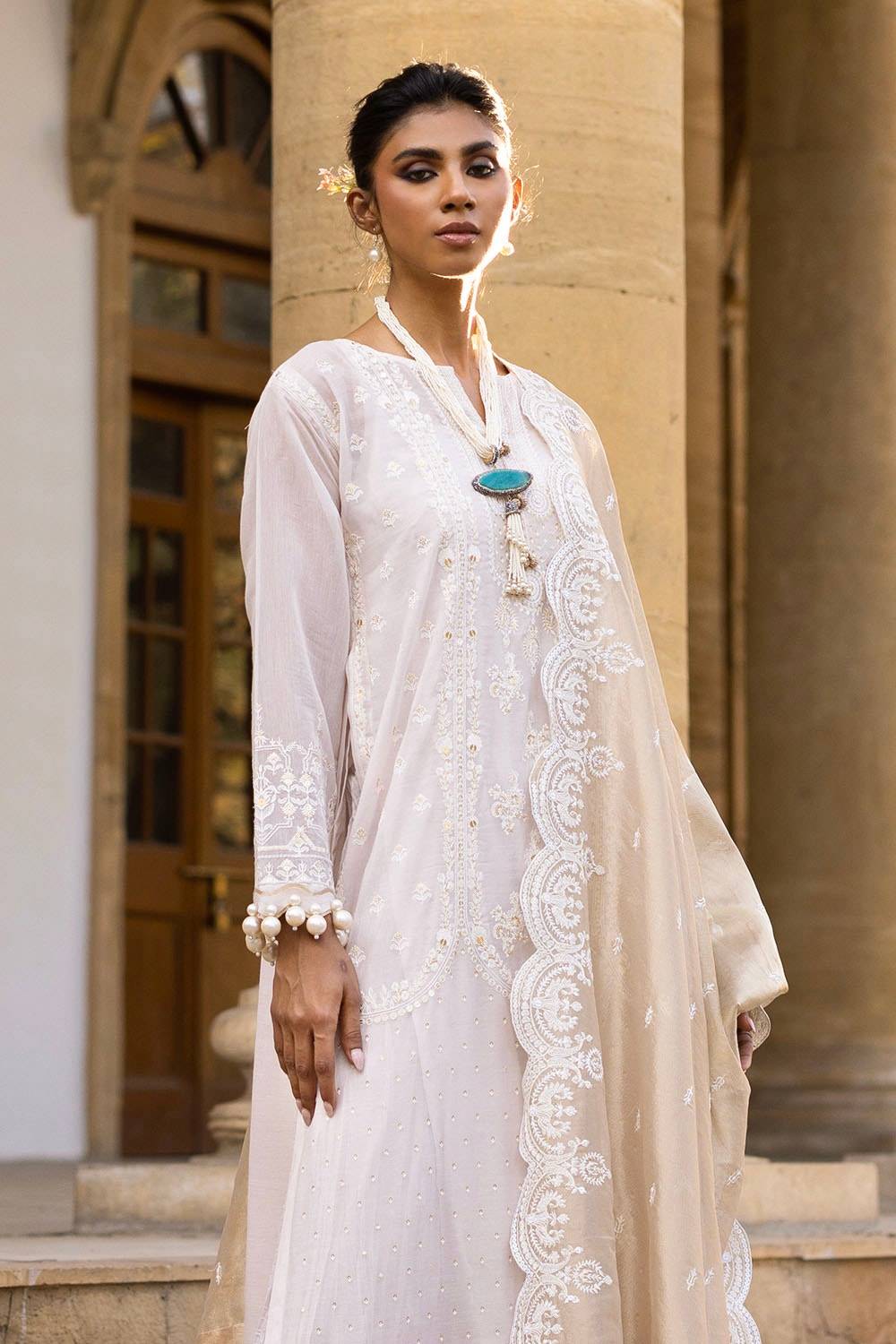 Gul Ahmed | Festive Eid 25 |FE-52144 by Maria Faisal - Registered Vendor of : Gul Ahmed - type : Ladies Clothes - 100% original wedding dresses