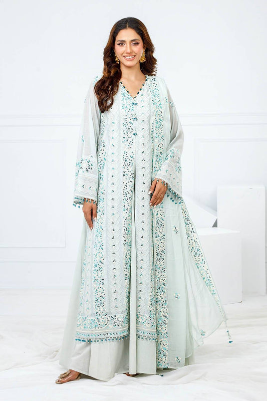 Gul Ahmed | Festive Eid 25 | FE-52153 by Maria Faisal - Registered Vendor of : Gul Ahmed - type : Ladies Clothes - 100% original wedding dresses