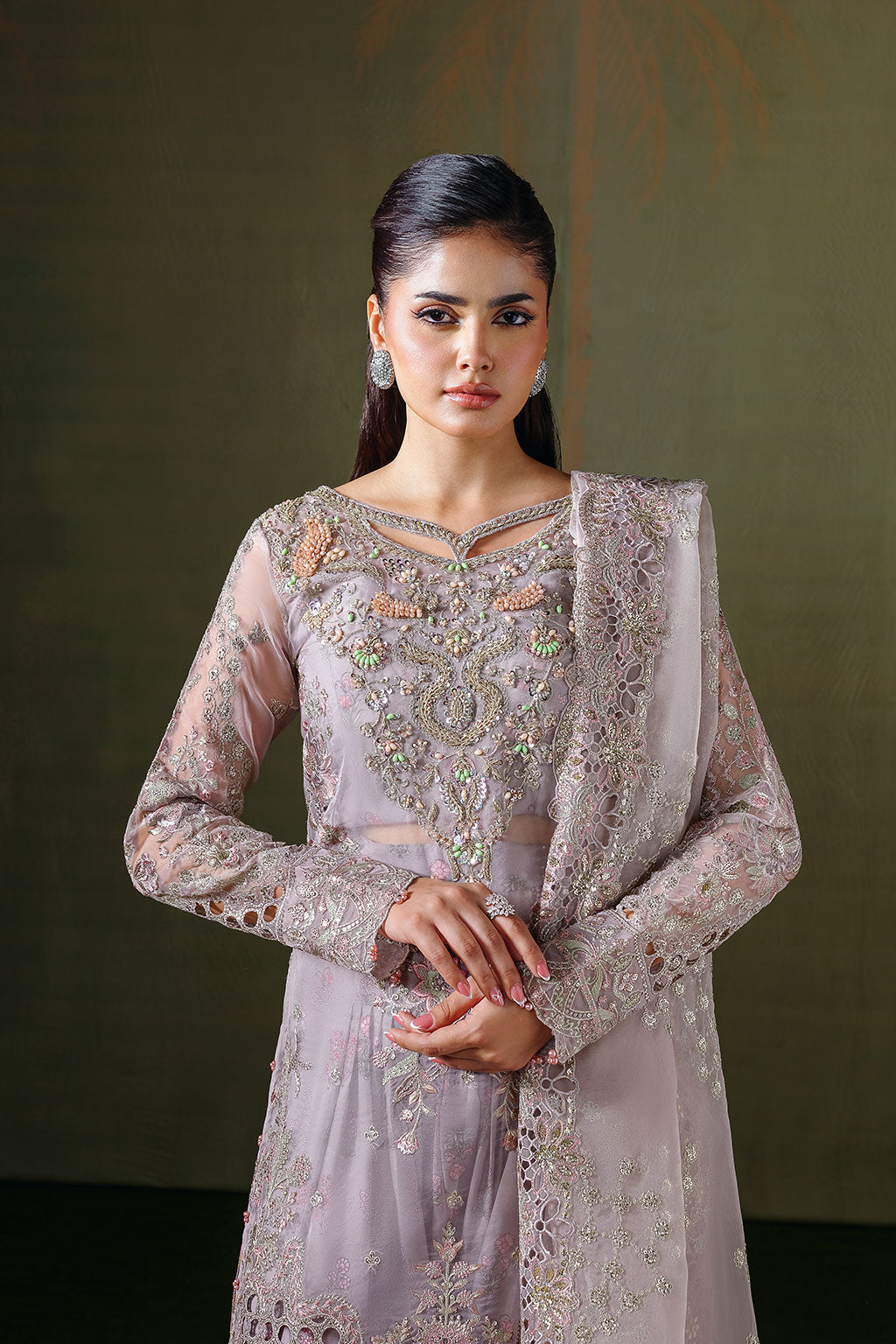 Ramsha | Festive Formals | E-308 - Formal Dress - available at Maria Faisal in UK and USA.