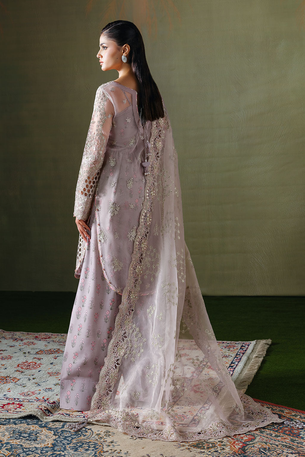 Ramsha | Festive Formals | E-308 - Formal Dress - available at Maria Faisal in UK and USA.