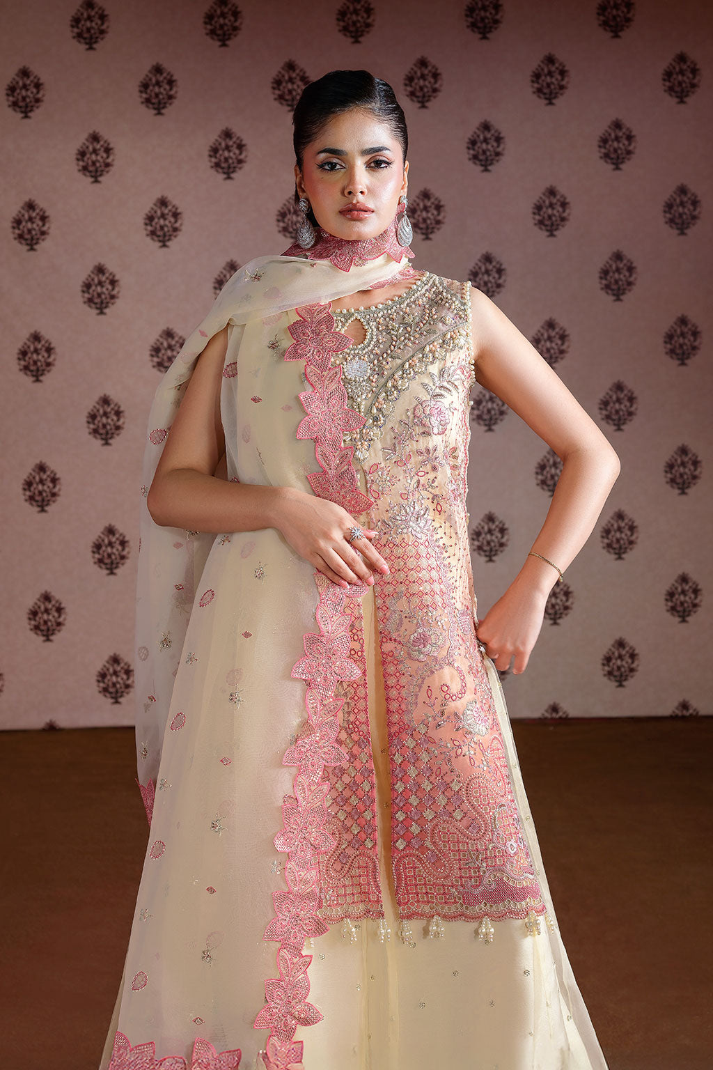 Ramsha | Festive Collection 25 | E-302 - Formal Dress - available at Maria Faisal in UK and USA.