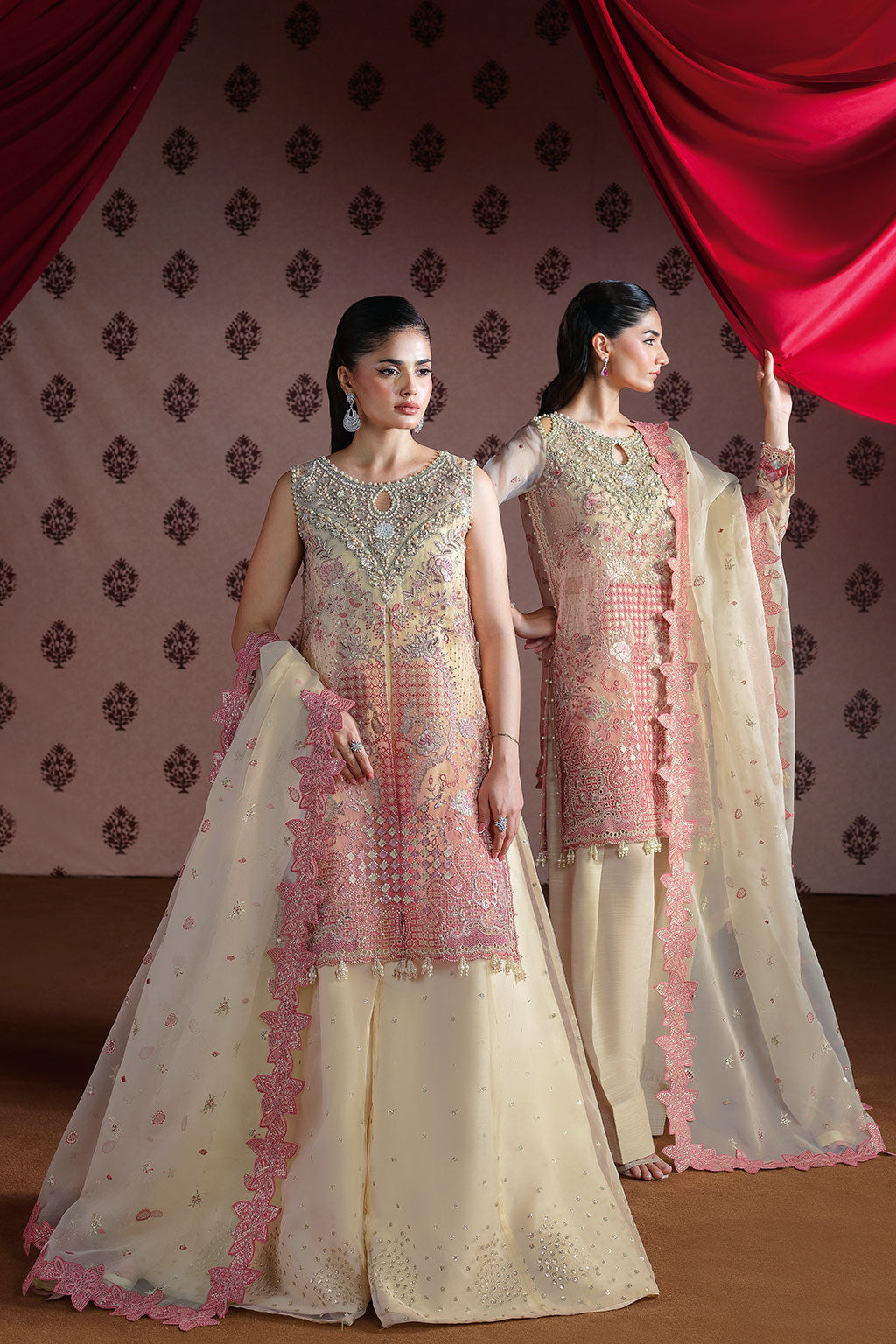 Ramsha | Festive Collection 25 | E-302 - Formal Dress - available at Maria Faisal in UK and USA.