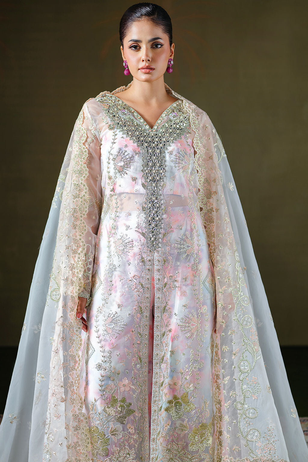 Ramsha | Festive Formals | E-306 - Formal Dress - available at Maria Faisal in UK and USA.