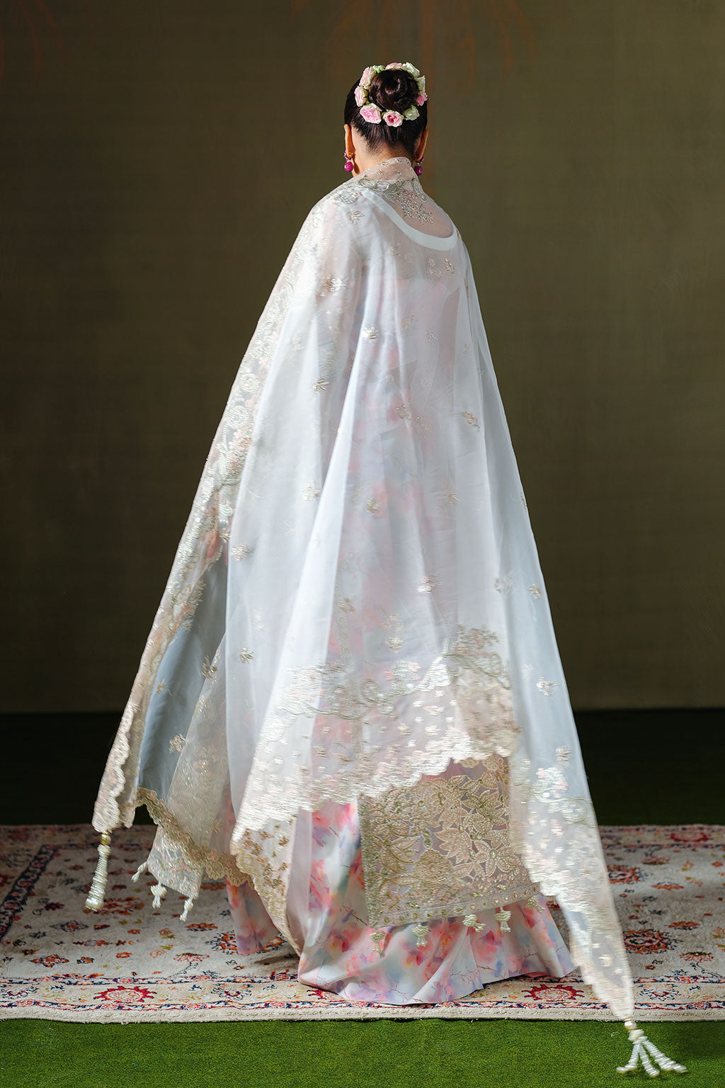 Ramsha | Festive Formals | E-306 - Formal Dress - available at Maria Faisal in UK and USA.