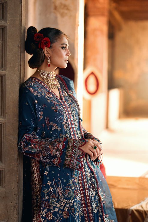 Florent | Mehermaah Wedding Formals | JASHN - is Blue dress from Florent - Ladies Clothes - Maria Faisal
