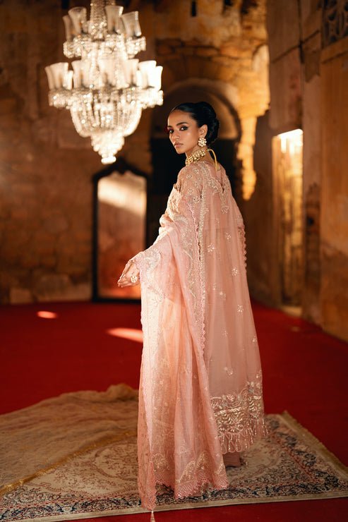 Florent | Mehermaah Wedding Formals | NAYAB - is Peach dress from Florent - Ladies Clothes - Maria Faisal