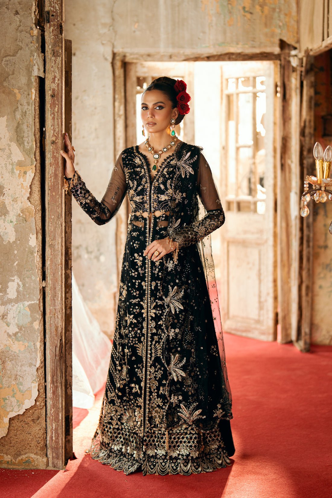 Florent | Mehermaah Wedding Formals | ZAIB - is Black dress from Florent - Ladies Clothes - Maria Faisal