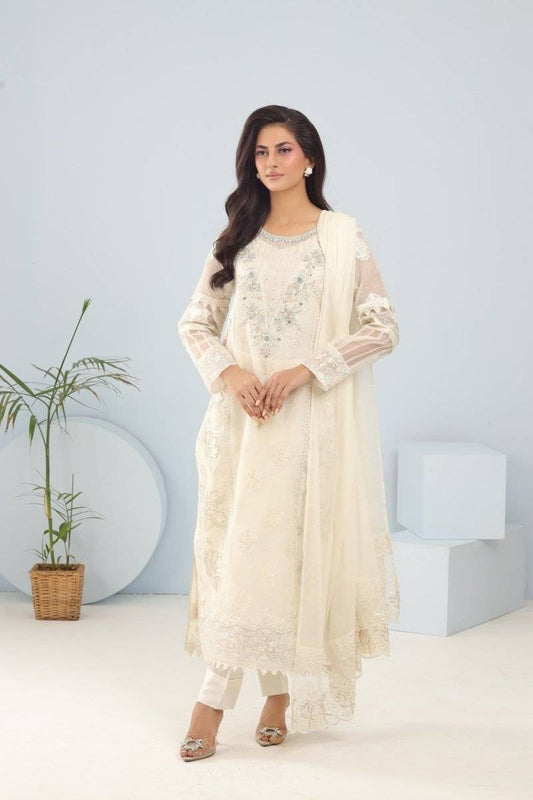 Panache | Pret | Frosty Elegance by Maria Faisal - Registered Vendor of : Panache By Mona - type : Ladies Clothes - 100% original wedding dresses