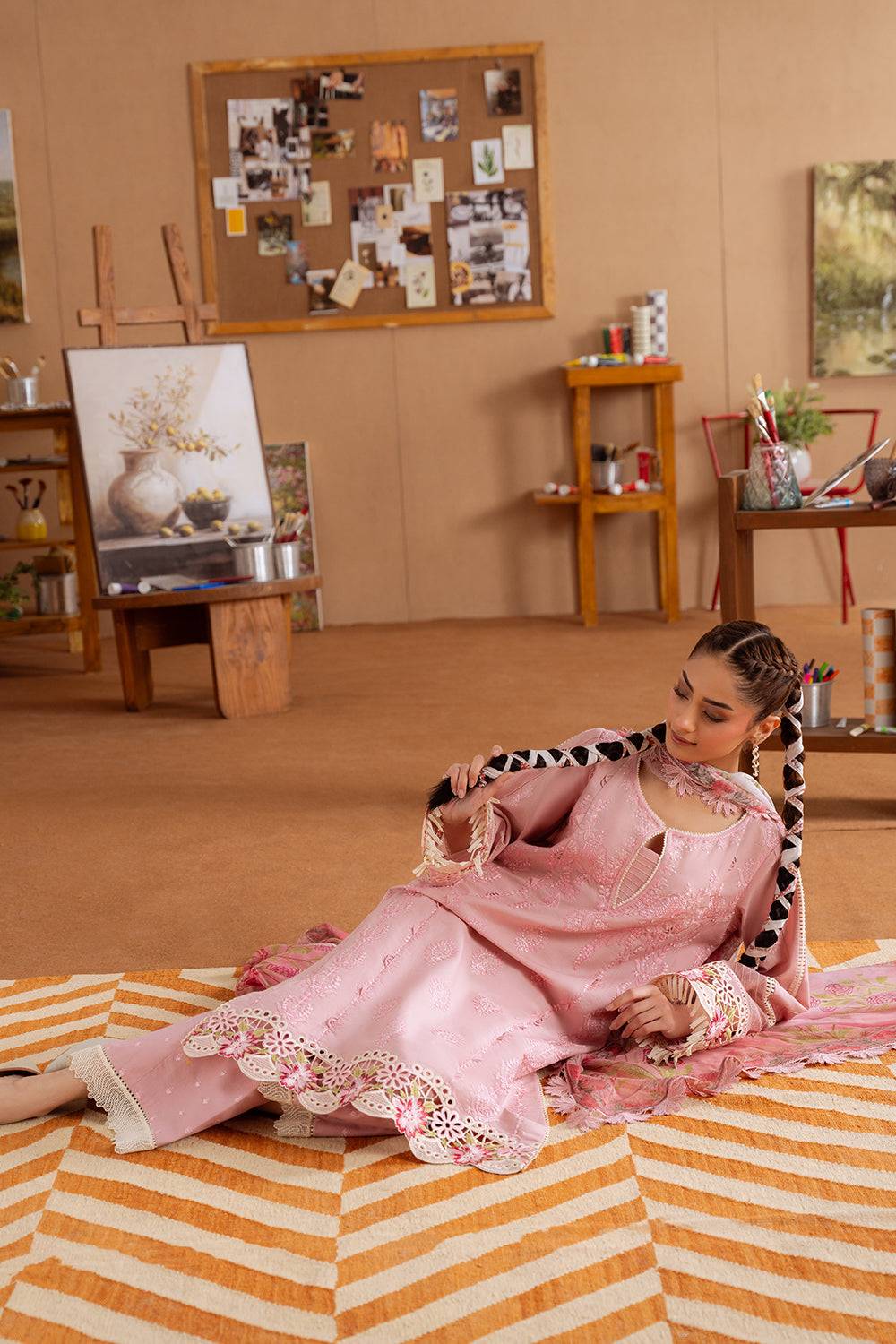 Saira Rizwan | Laanem Summer Lawn 25 | LEYLA-B-SRL25-04 by Maria Faisal - Registered Vendor of : Saira Rizwan - type : Ladies Clothes - 100% original wedding dresses