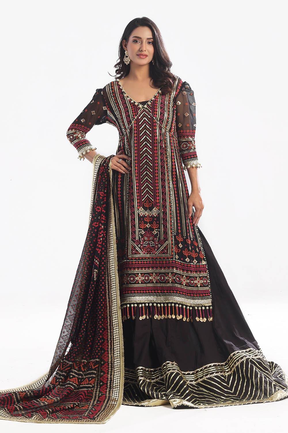 Gul Ahmed | Chunri Lawn 25 | BM-52011 by Maria Faisal - Registered Vendor of : Gul Ahmed - type : Ladies Clothes - 100% original wedding dresses