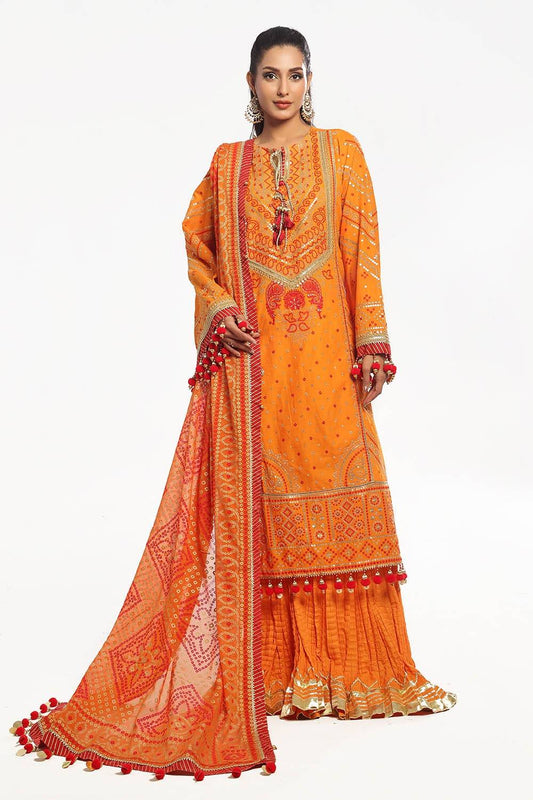 Gul Ahmed | Chunri Lawn 25 | BM-52020 by Maria Faisal - Registered Vendor of : Gul Ahmed - type : Ladies Clothes - 100% original wedding dresses