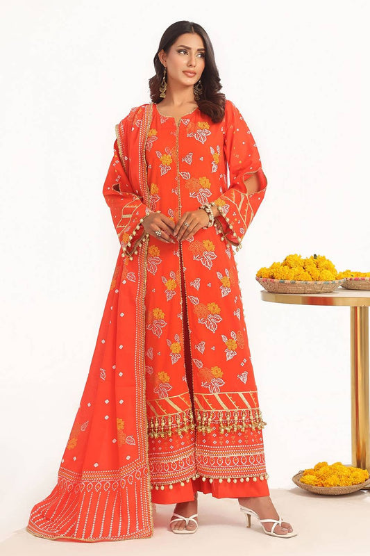Gul Ahmed | Chunri Lawn 25 | CL-52177 B by Maria Faisal - Registered Vendor of : Gul Ahmed - type : Ladies Clothes - 100% original wedding dresses