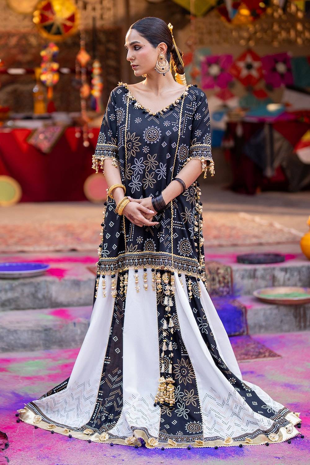 Gul Ahmed | Chunri Lawn 25 | TL-52034 by Maria Faisal - Registered Vendor of : Gul Ahmed - type : Ladies Clothes - 100% original wedding dresses