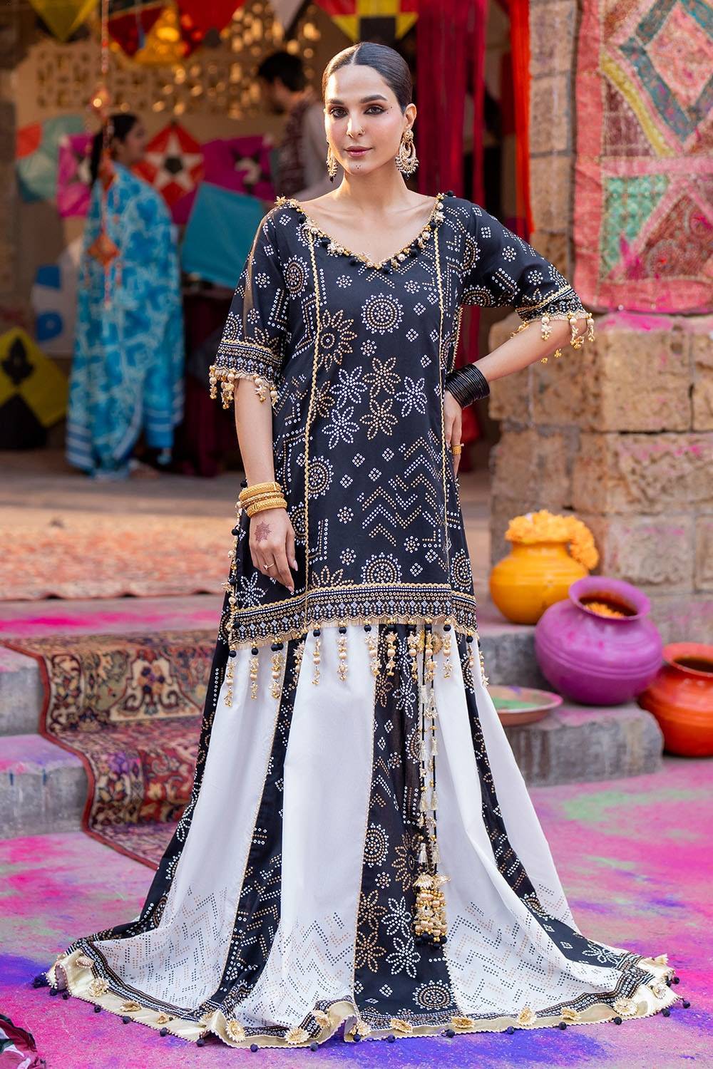 Gul Ahmed | Chunri Lawn 25 | TL-52034 by Maria Faisal - Registered Vendor of : Gul Ahmed - type : Ladies Clothes - 100% original wedding dresses