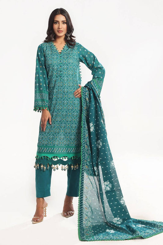 Gul Ahmed | Chunri Lawn 25 | CL-52484 A by Maria Faisal - Registered Vendor of : Gul Ahmed - type : Ladies Clothes - 100% original wedding dresses