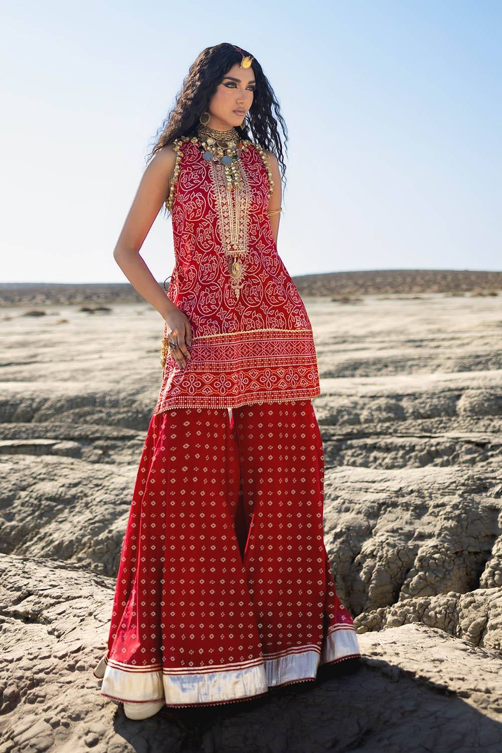 Gul Ahmed | Chunri Lawn 25 | TL-52031 by Maria Faisal - Registered Vendor of : Gul Ahmed - type : Ladies Clothes - 100% original wedding dresses
