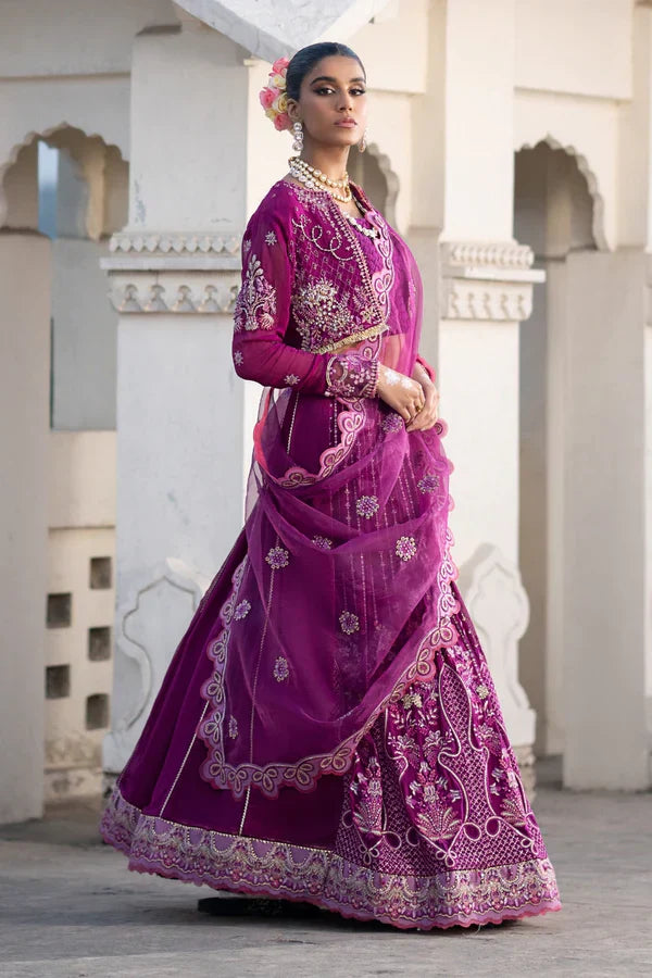 Ittehad | Dilruba Wedding Formals | ESDR77-SUT-PUP - Ladies Clothes 
