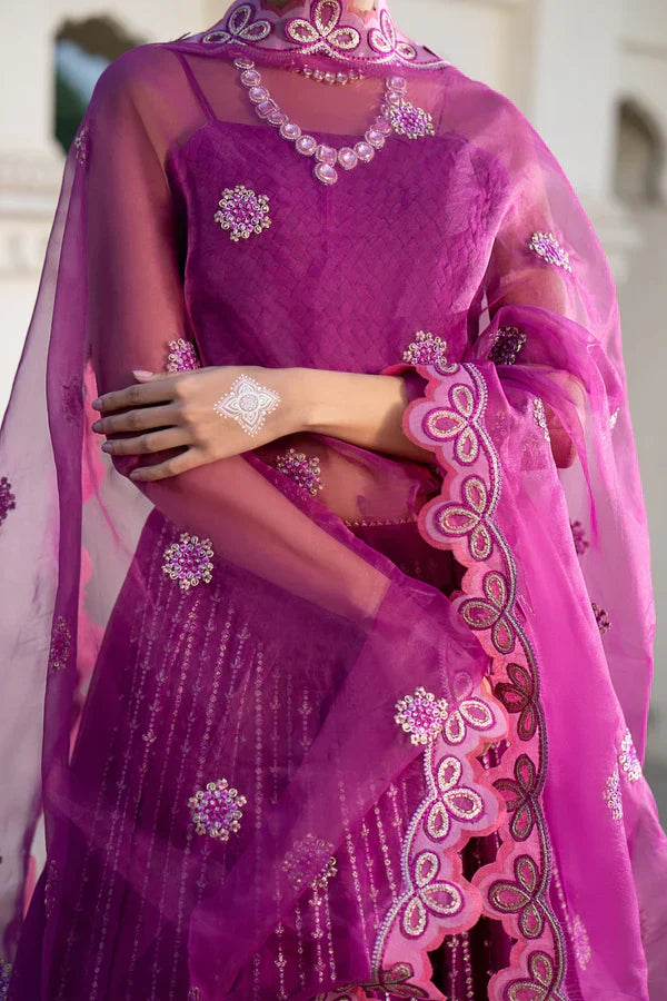 Ittehad | Dilruba Wedding Formals | ESDR77-SUT-PUP - Ladies Clothes 