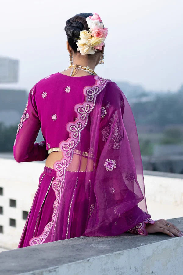 Ittehad | Dilruba Wedding Formals | ESDR77-SUT-PUP - Ladies Clothes 
