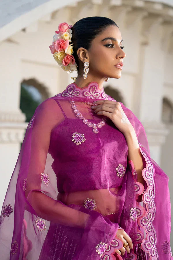 Ittehad | Dilruba Wedding Formals | ESDR77-SUT-PUP - Ladies Clothes 