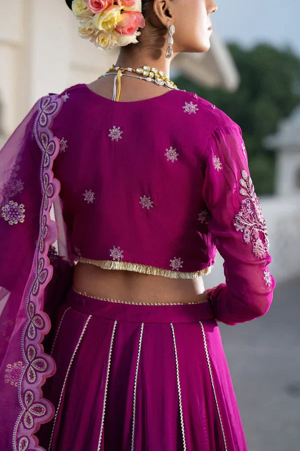 Ittehad | Dilruba Wedding Formals | ESDR77-SUT-PUP - Ladies Clothes 