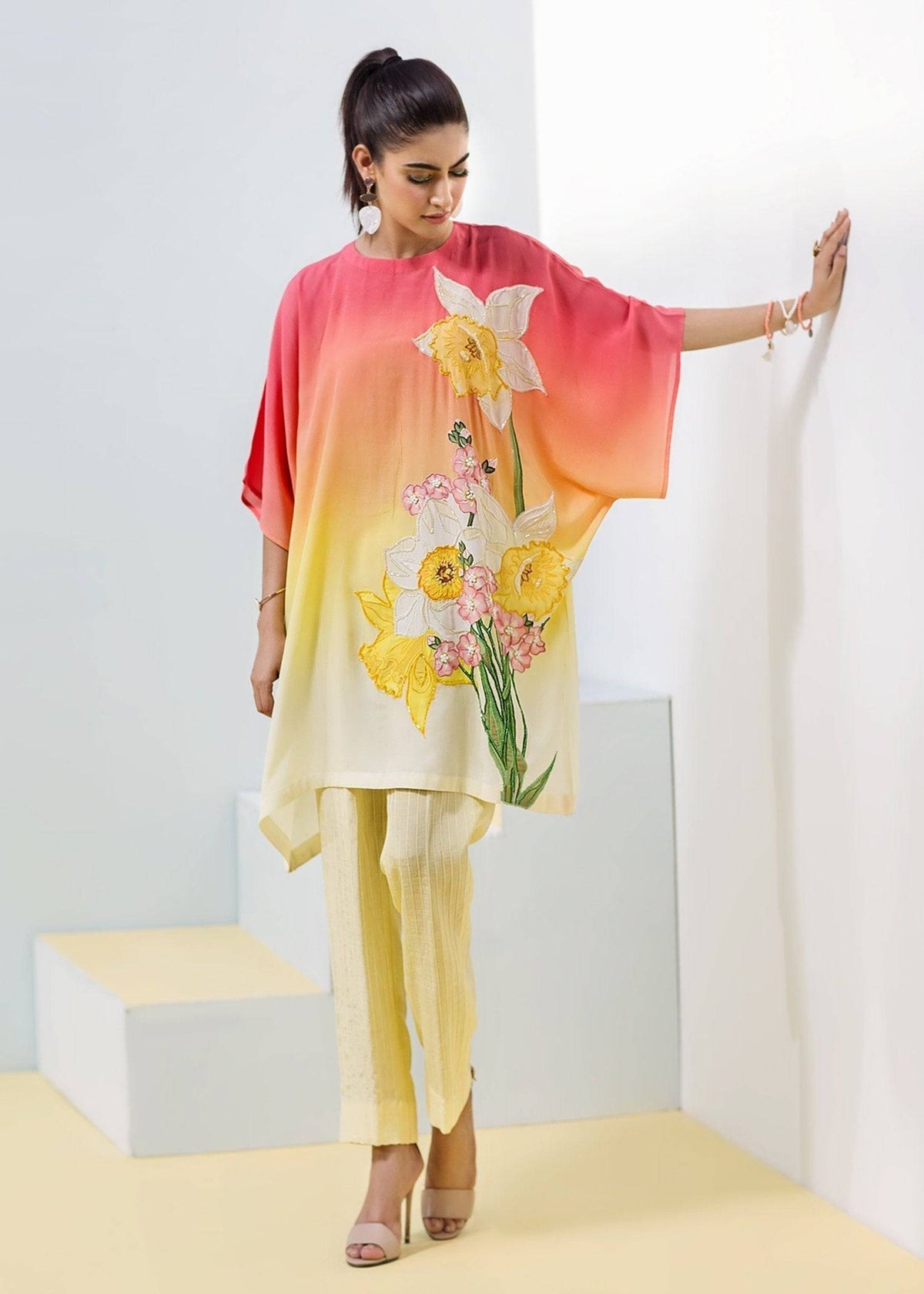 Hana | Daffodils Ready to Wear | Tahiti Bulb by Maria Faisal - Registered Vendor of : Hana - type : Ladies Clothes - 100% original wedding dresses