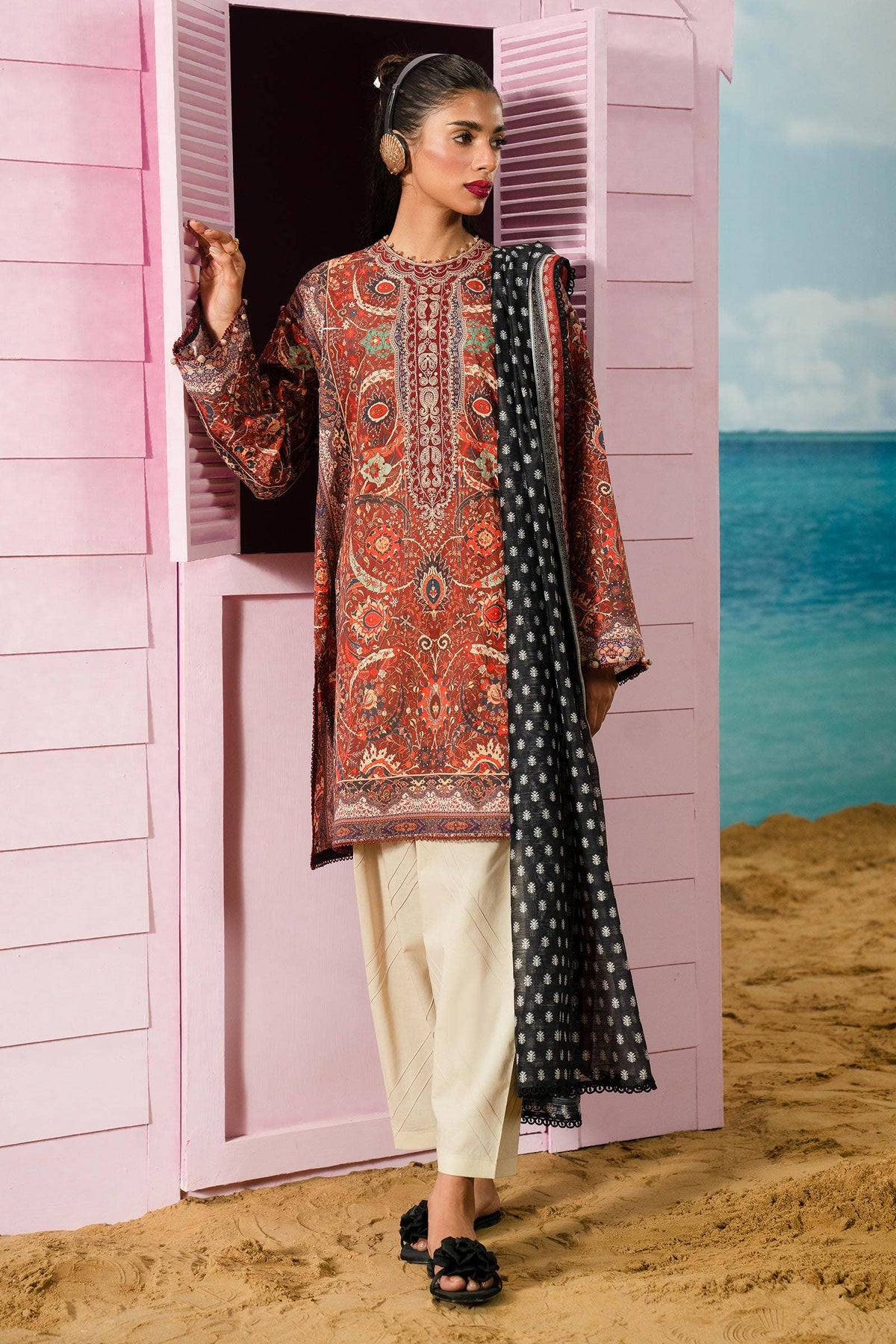 Sana Safinaz | Mahay Summer Lawn 24 | S-42 - Waniyas