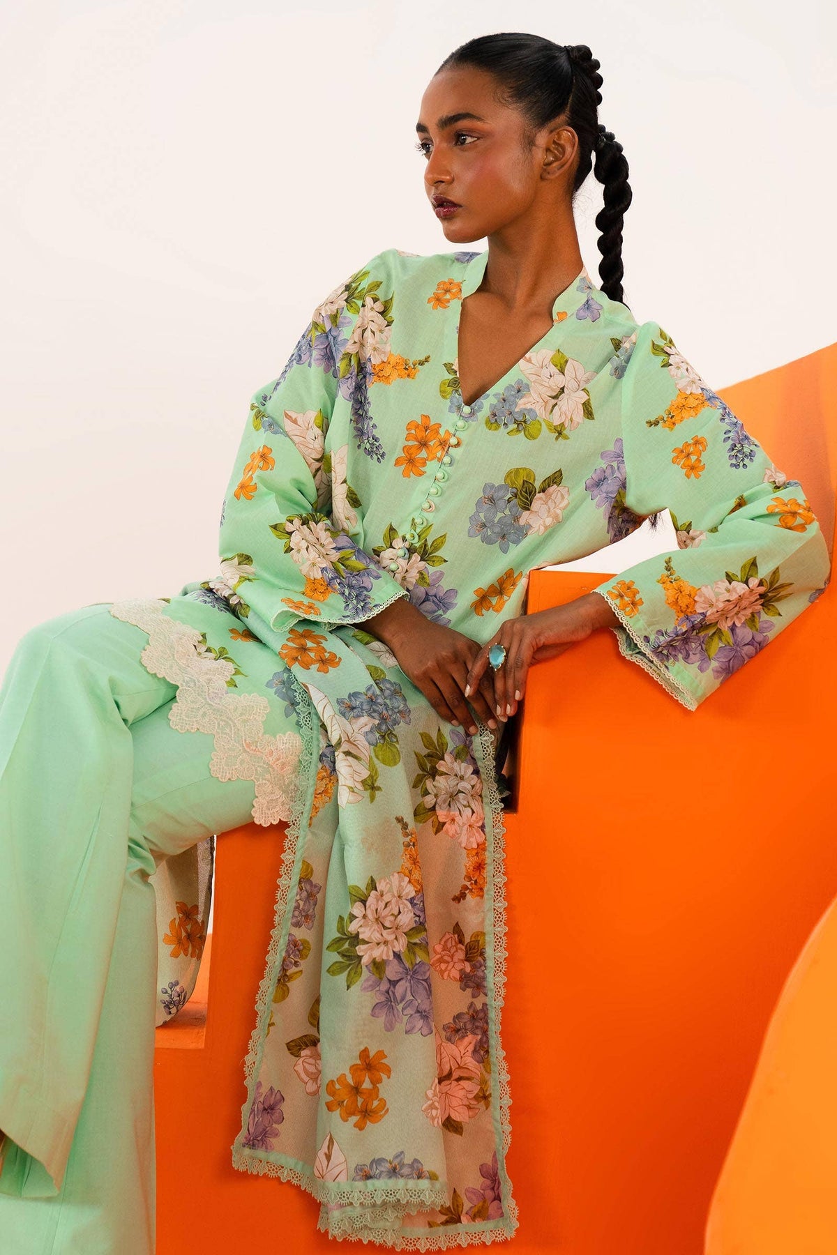 Sana Safinaz | Mahay Summer Lawn 24 | S-34 - Waniyas
