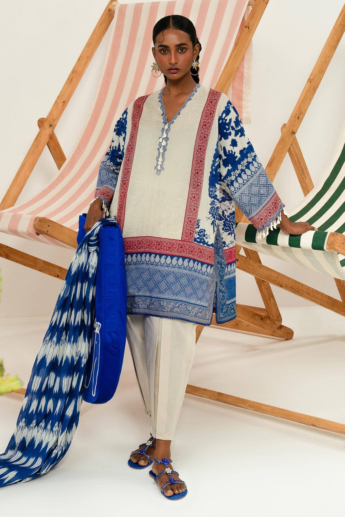 Sana Safinaz | Mahay Summer Lawn 24 | S-27 - Waniyas