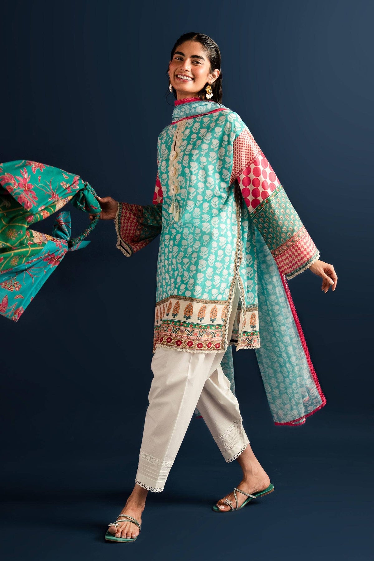Sana Safinaz | Mahay Summer Lawn 24 | S-13 - Waniyas