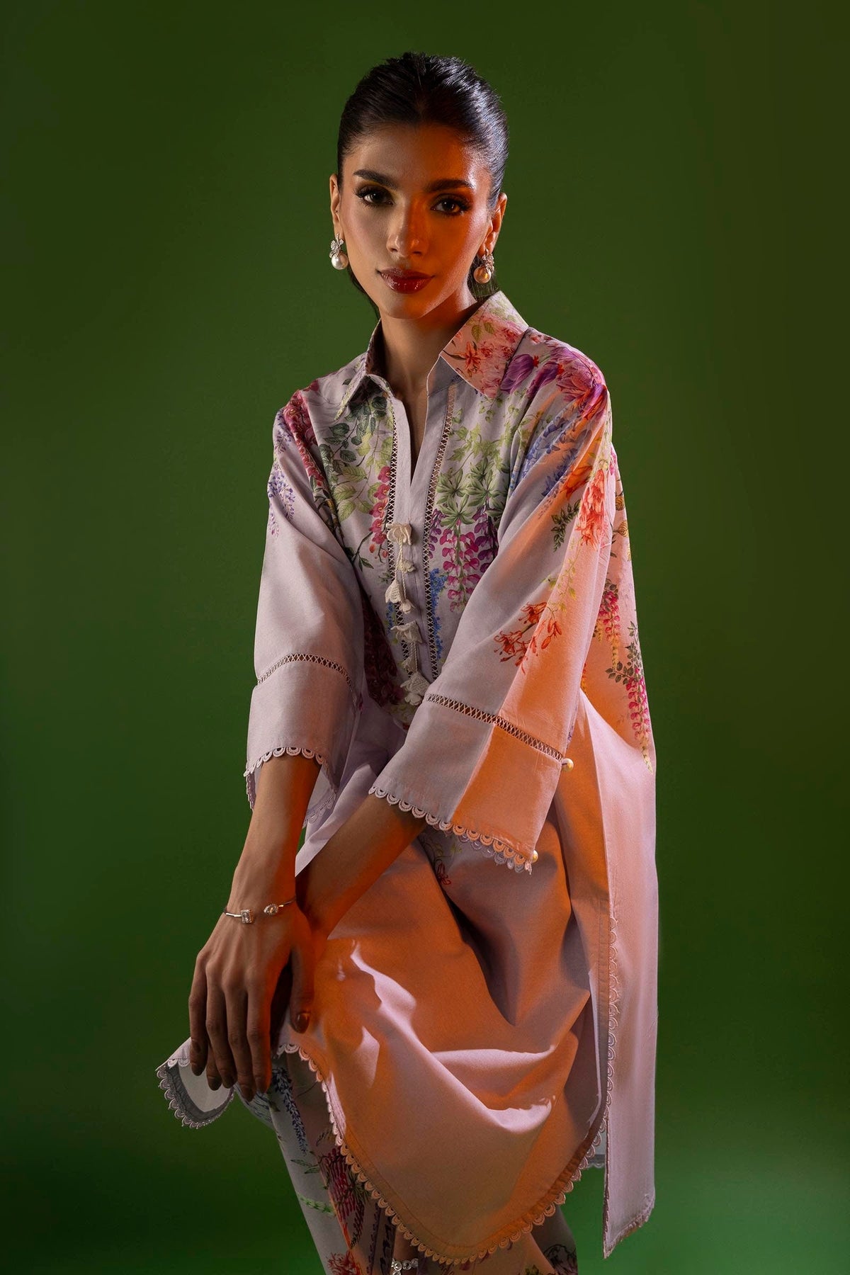 Sana Safinaz | Mahay Spring 25 | A-03 - Ladies Clothes 