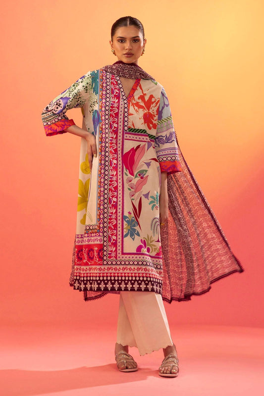 Sana Safinaz | Mahay Summer 25 | 002B by Maria Faisal - Registered Vendor of : Sana Safinaz - type : Ladies Clothes - 100% original wedding dresses