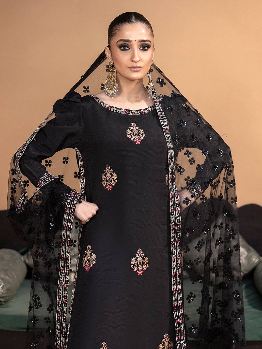 Hem Stitch | Raw Silk Edit 25 | Haya by Maria Faisal - Registered Vendor of : Hemstitch - type : Ladies Clothes - 100% original wedding dresses
