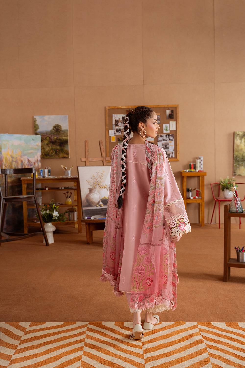 Saira Rizwan | Laanem Summer Lawn 25 | LEYLA-B-SRL25-04 by Maria Faisal - Registered Vendor of : Saira Rizwan - type : Ladies Clothes - 100% original wedding dresses
