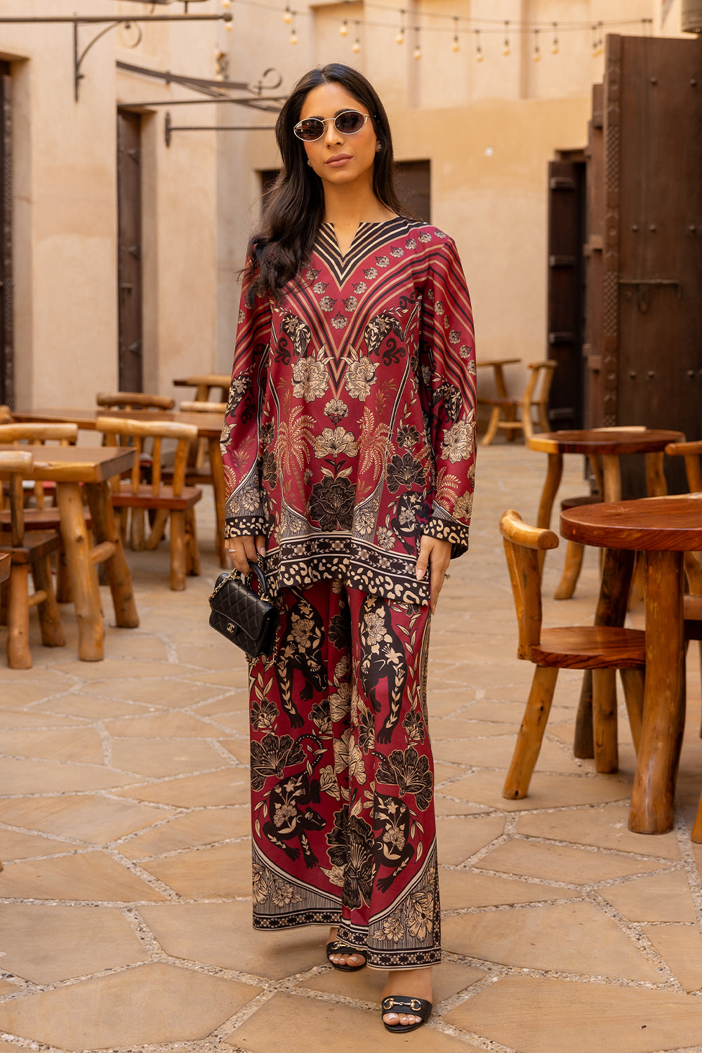 Saira Rizwan | Resort Collection 25 | ROSA-SRRC03-25 by Maria Faisal - Registered Vendor of : Saira Rizwan - type : Ladies Clothes - 100% original wedding dresses