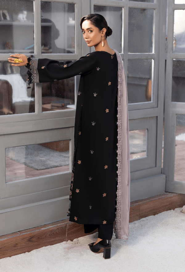 Humdum | Fareesha 26 | D10 - is Black dress from Humdum - Ladies Clothes - Maria Faisal