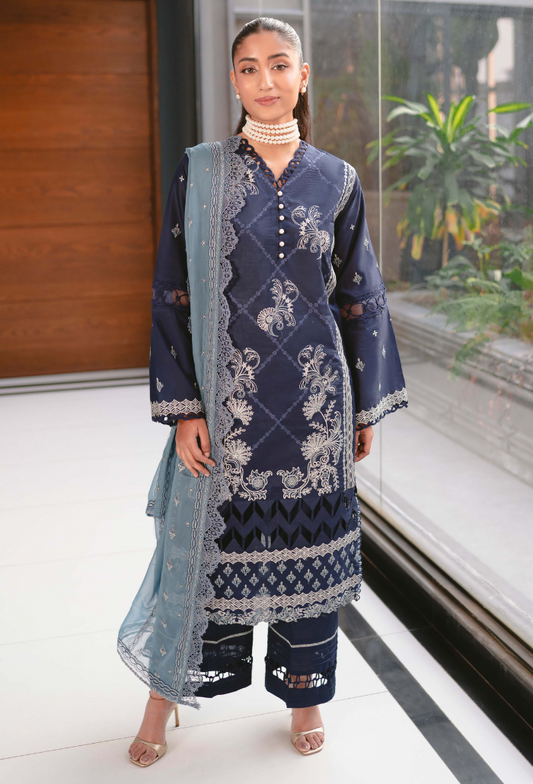 Humdum | Meraki Lawn 24 | d08 - Ladies Clothes 