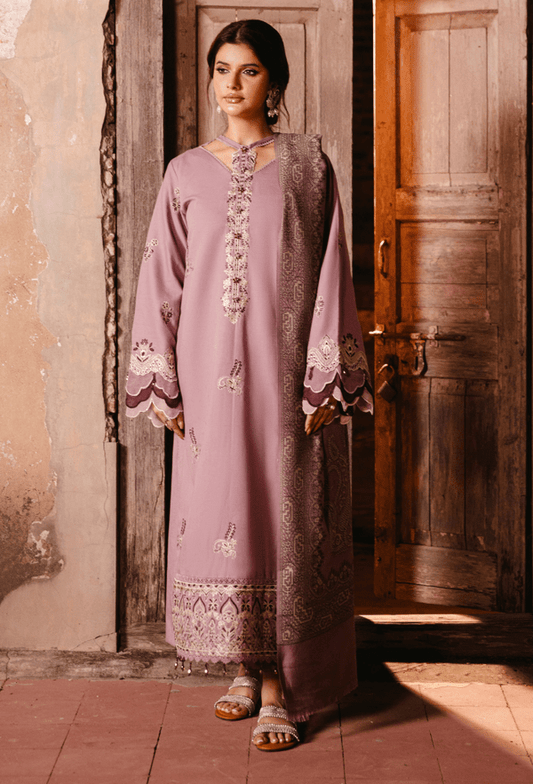 Humdum | Onora Chapter 2 | D10 - is Faded Pink dress from Humdum - Ladies Clothes - Maria Faisal