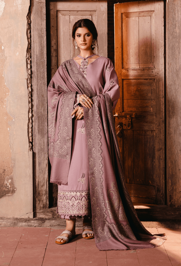 Humdum | Onora Chapter 2 | D10 - is Faded Pink dress from Humdum - Ladies Clothes - Maria Faisal
