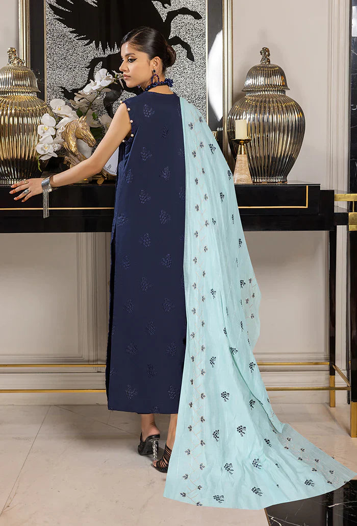 Humdum | Charlotte Chikankari Lawn | D09 - Ladies Clothes 