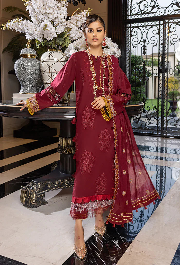 Humdum | Charlotte Chikankari Lawn | D08 - Ladies Clothes 