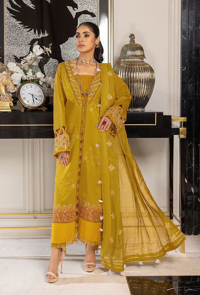 Humdum | Charlotte Chikankari Lawn | D03 - Ladies Clothes 