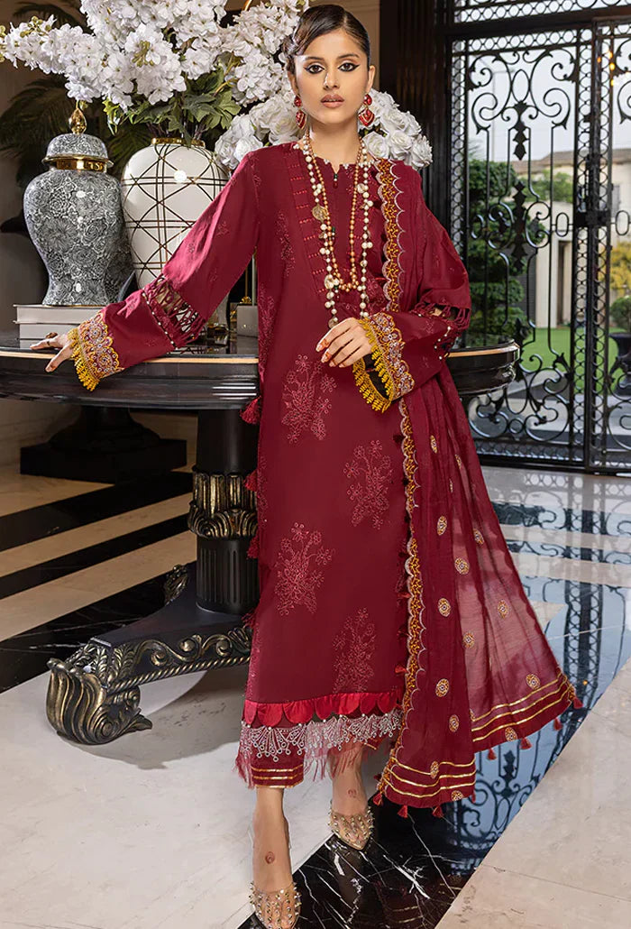 Humdum | Charlotte Chikankari Lawn | D08 - Ladies Clothes 