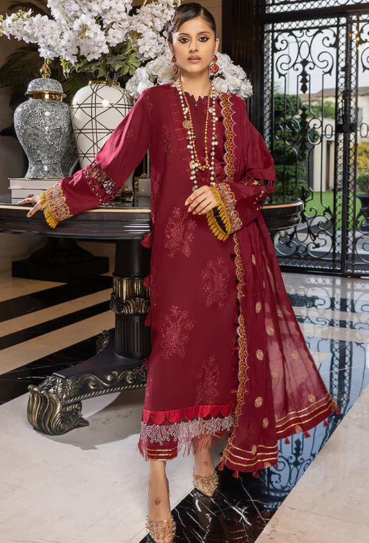 Humdum | Charlotte Chikankari Lawn | D08 - Ladies Clothes 
